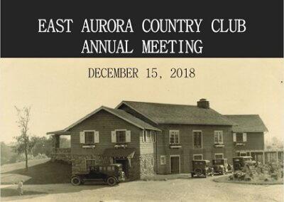 2018 Annual Member Meeting